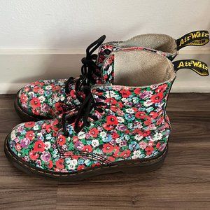 Floral Doc Martens